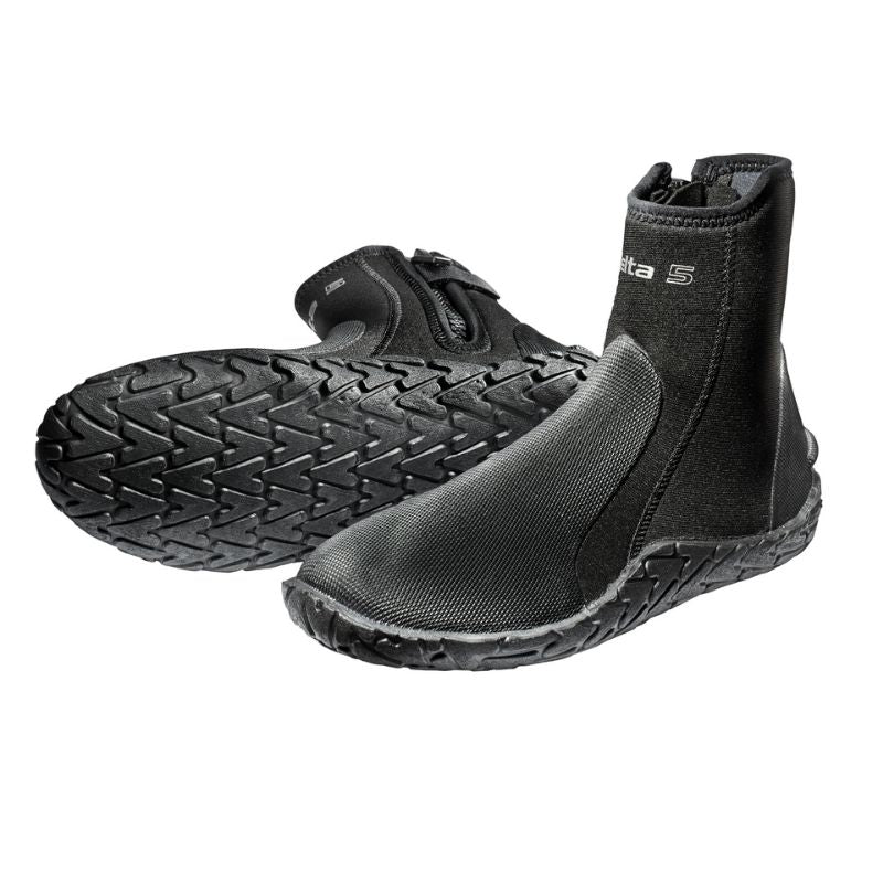 Scubapro Go Sport Fins (White) / Scubapro Delta 5mm Zip Boots