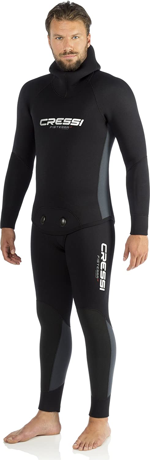 Cressi Fisterra 潜水衣 8 毫米 2 件 - 男款