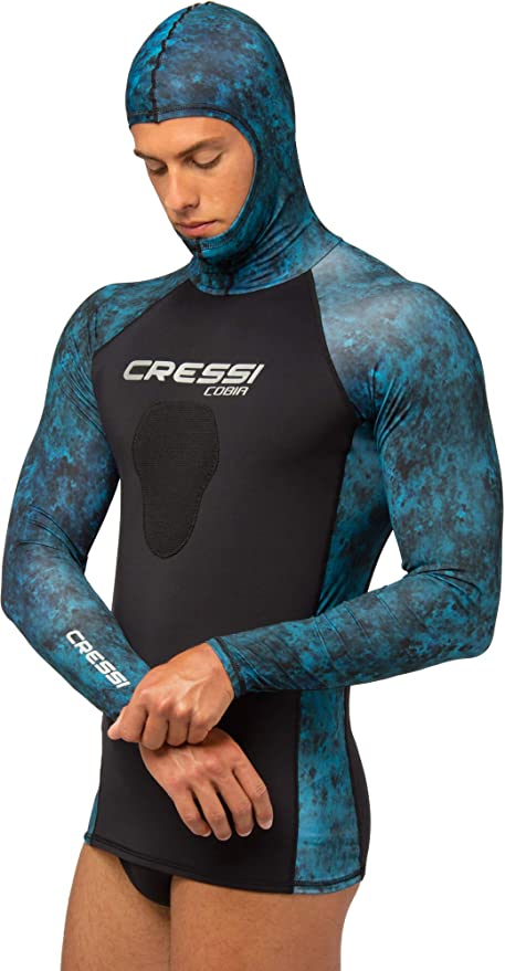 Cressi Cobia Hooded Neoprene Top 1mm - Men