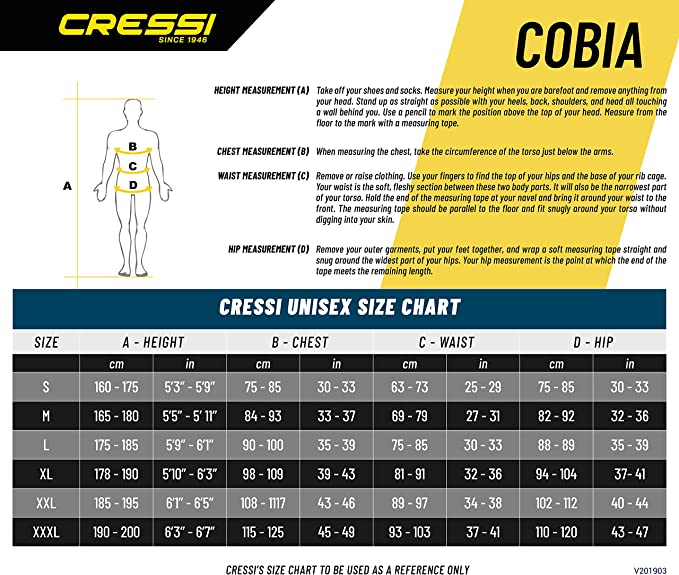 Cressi Cobia Hooded Neoprene Top 1mm - Men