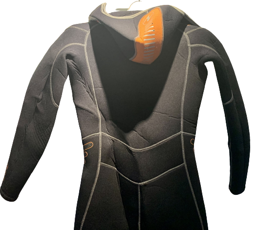 Aqua Lung Wetsuit with Hood 6.5mm High Density Ladies - Size M Pre-owned