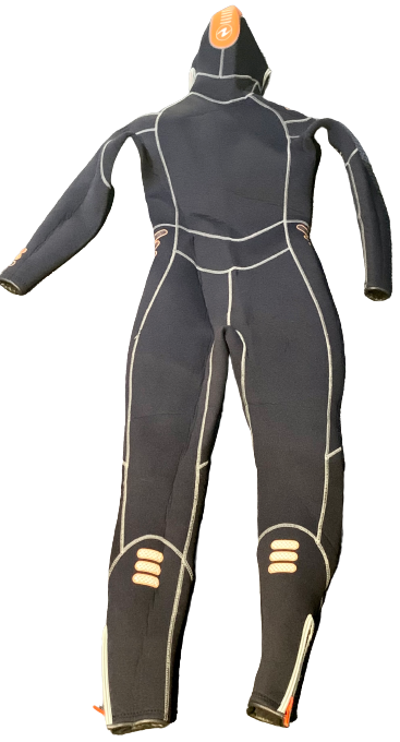 Aqua Lung Wetsuit with Hood 6.5mm High Density Ladies - Size M Pre-owned