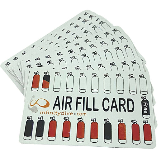 Infinity Dive Air Refill Card (20 +1 free)