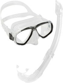 Cressi Perla Dive Mask & Mexico Snorkel Set