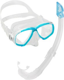 Cressi Perla Dive Mask & Mexico Snorkel Set
