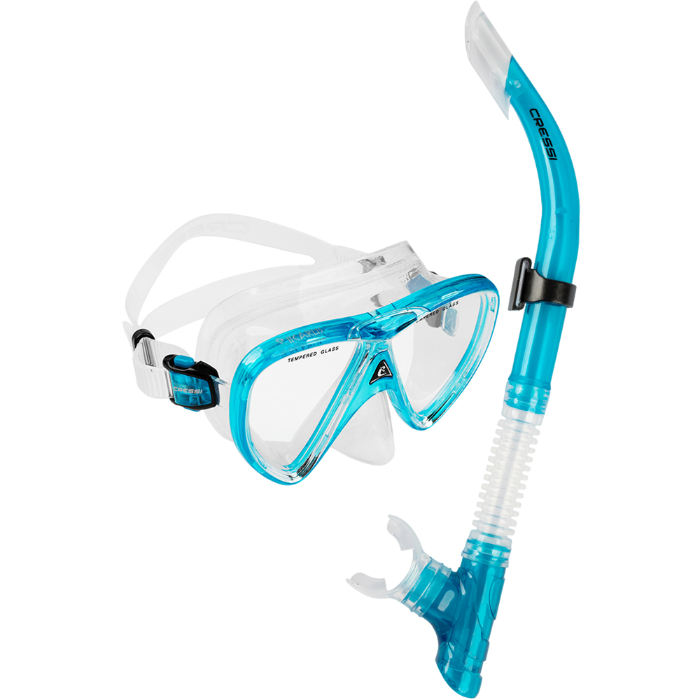 Cressi Ikarus Dive Mask & X-Hale Snorkel Set