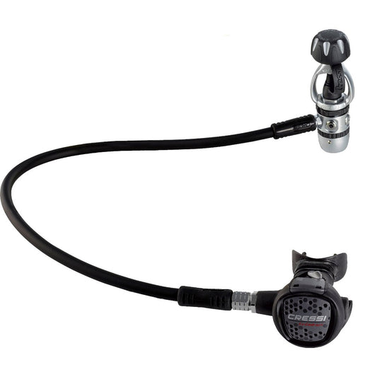 Regulator setup featuring the XS Compact octopus configuration