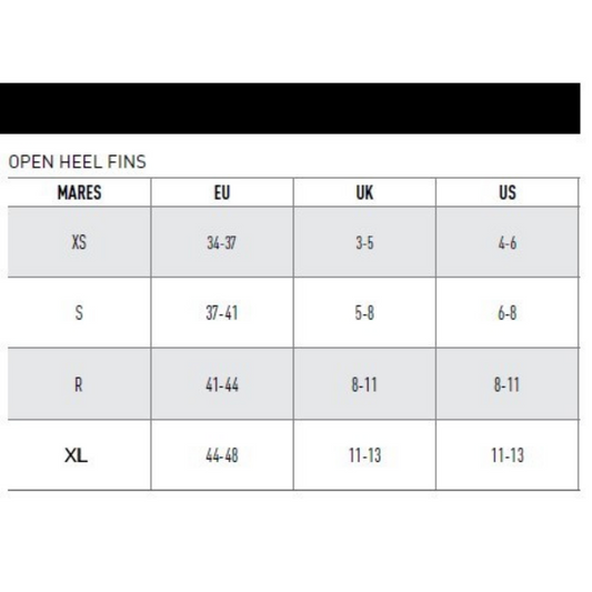 Mares Avanti Quattro+ Fins - Blue