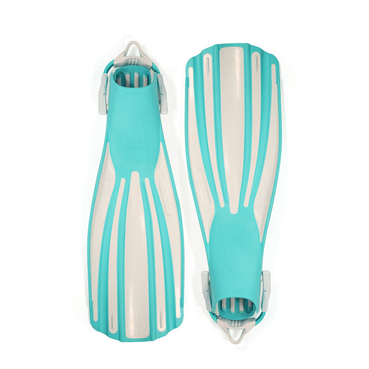Fourth Element Rec Fins - Aqua / White