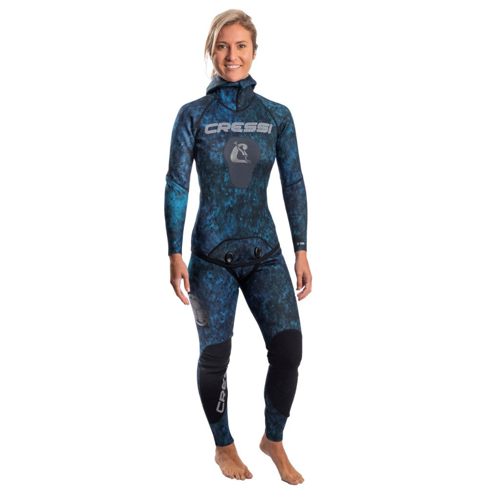 Cressi Tokugawa Camo Open Cell Wetsuit 3.5mm 2PC - Lady – Infinity