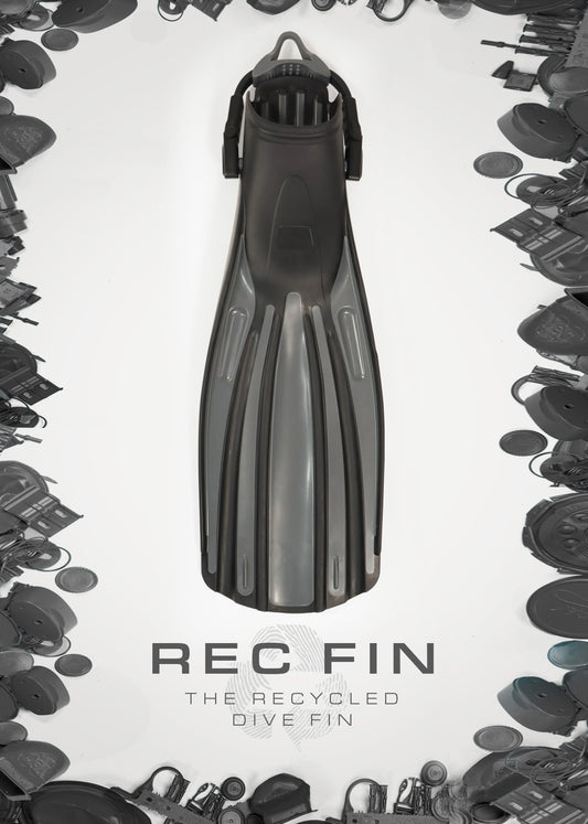 Fourth Element Rec Fins - Black / Grey
