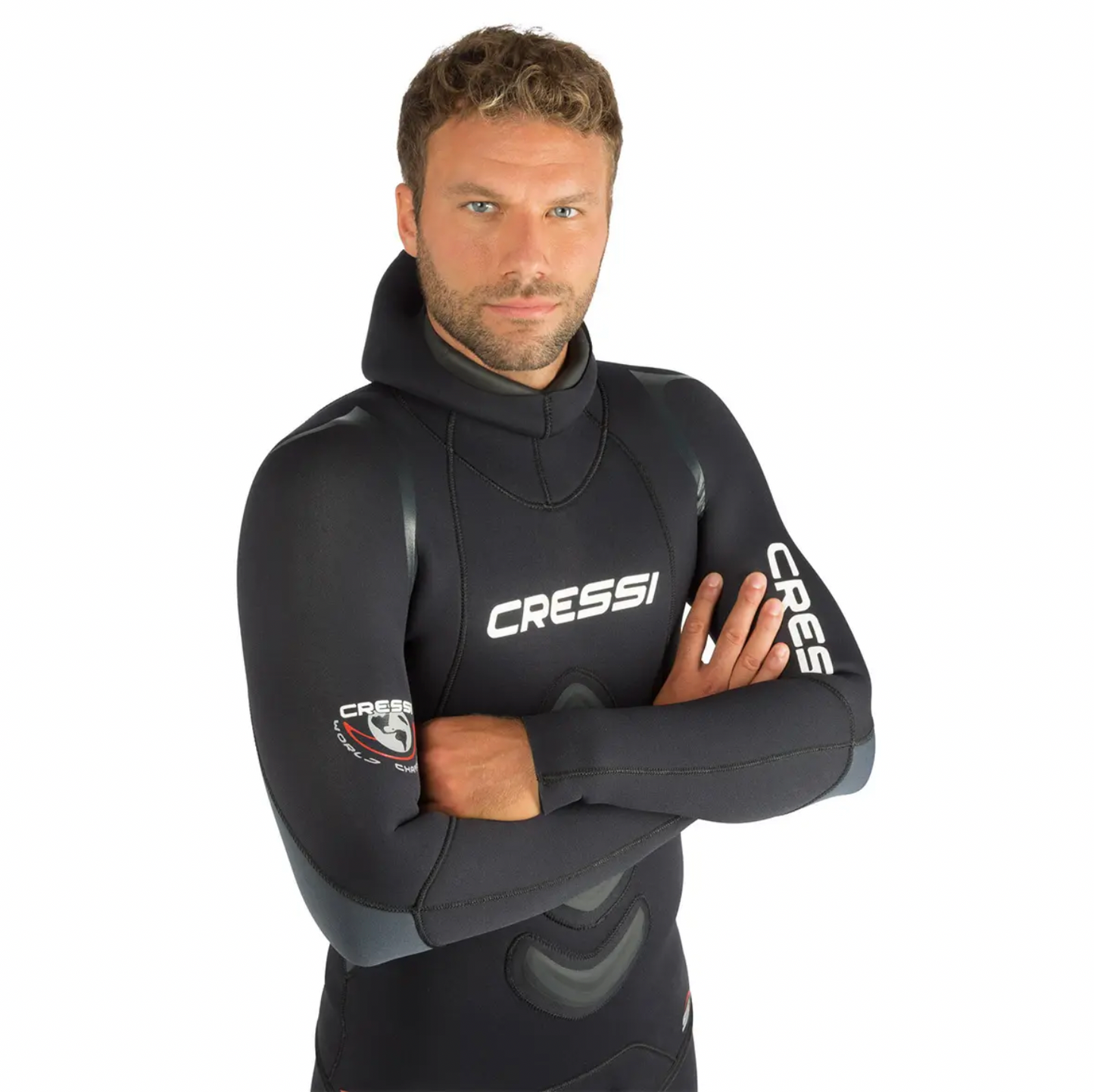 Cressi Apnea 开放式潜水衣 5 毫米 2 件式 - 男士