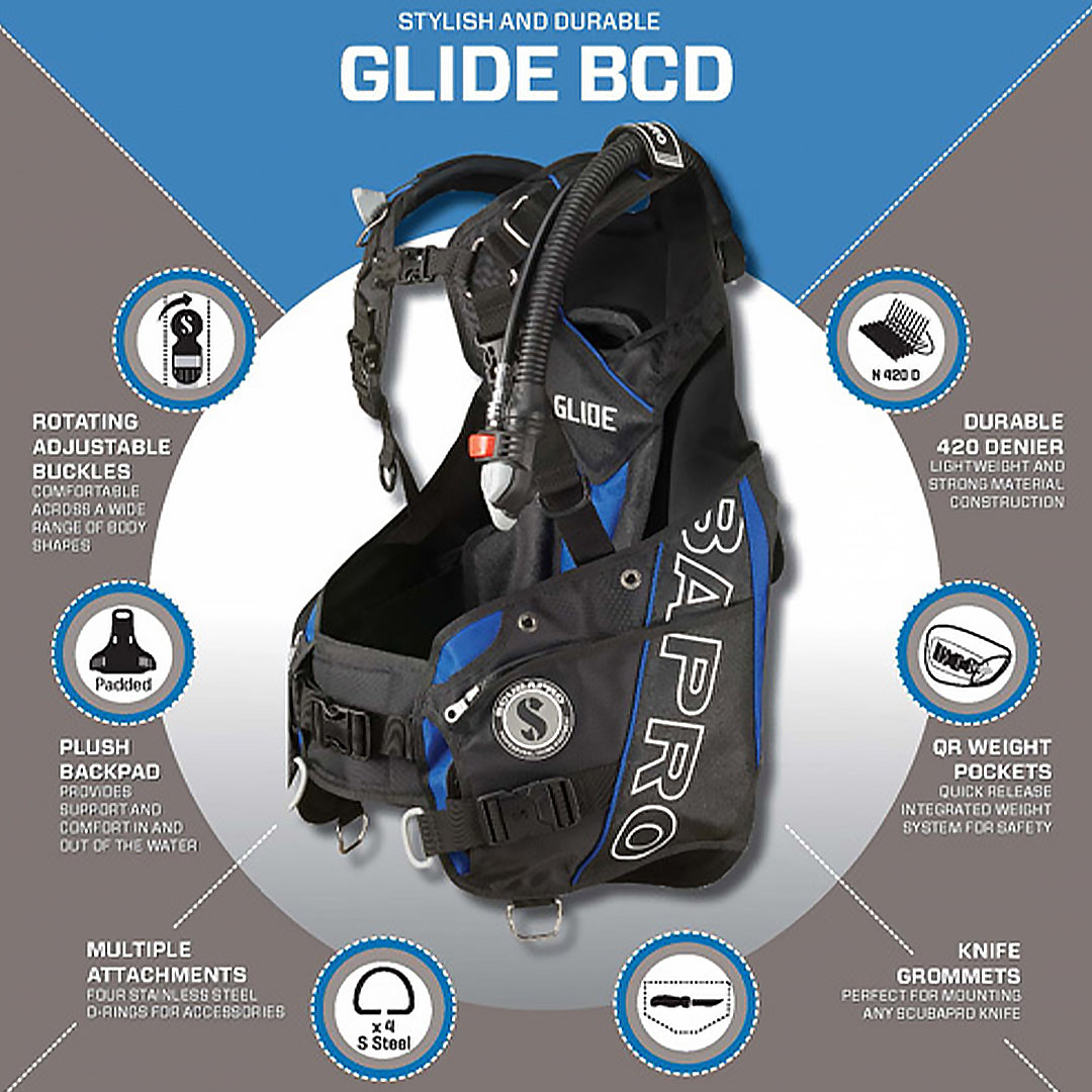 Scubapro BCD Glide - 灰色