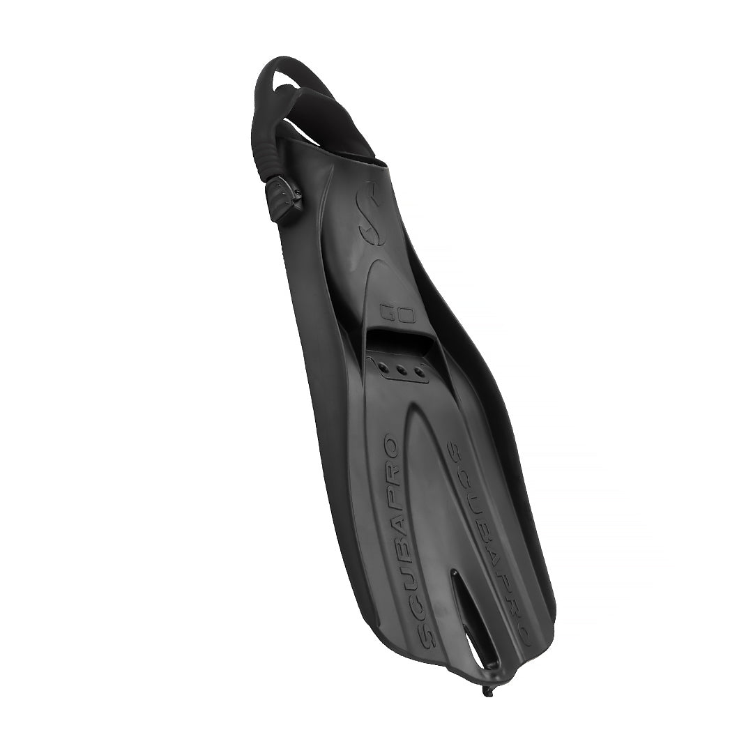 Scubapro Go Travel Fins with Coloured Bungee Strap - Scuba Dive or Snorkeling