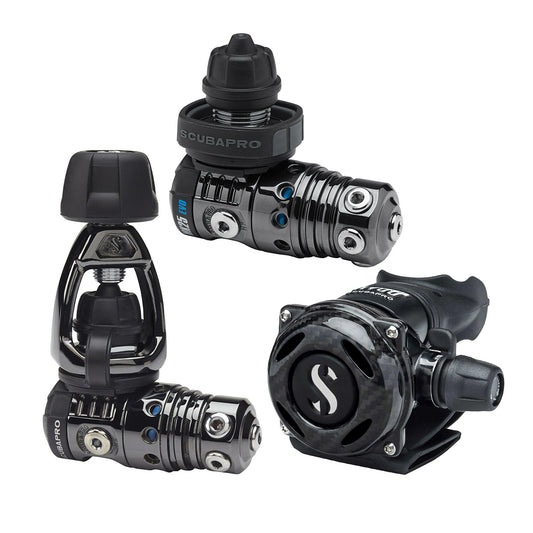 Scubapro MK25 Evo / A700 Carbon Black Tech Dive Regulator System