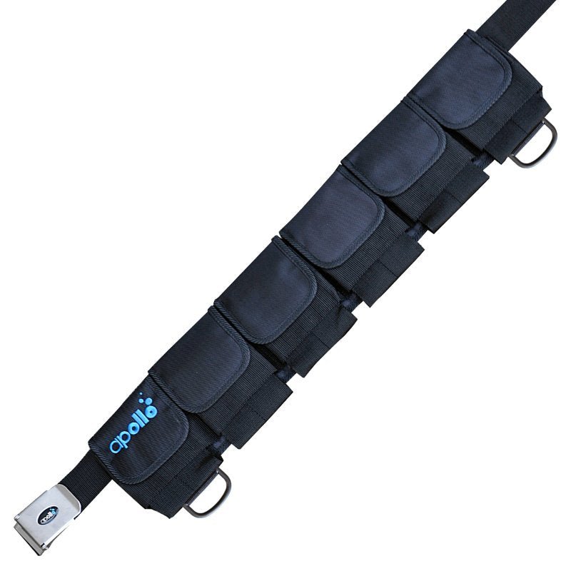 Apollo Comfo Weight Belt with Stainless Steel Buckle with 6 Pockets - Infinity DiveApollo Comfo Weight Belt with Stainless Steel Buckle with 6 PocketsApollo