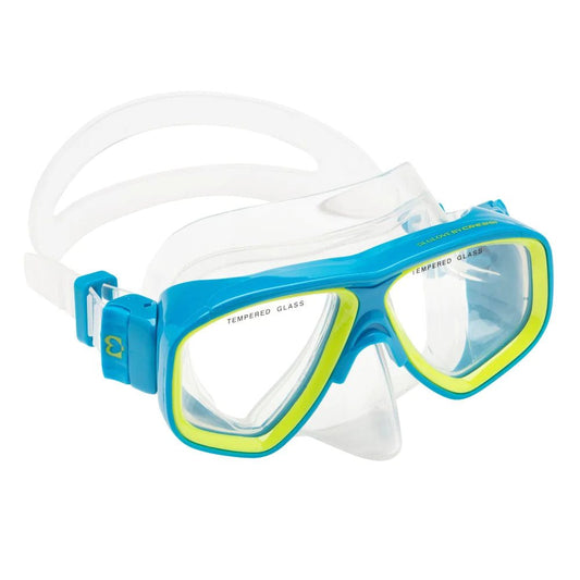 Cressi Rocks Mask + Snorkel + Fins Junior Set - Blue & Lime - Infinity DiveCressi Rocks Mask + Snorkel + Fins Junior Set - Blue & LimeCressi