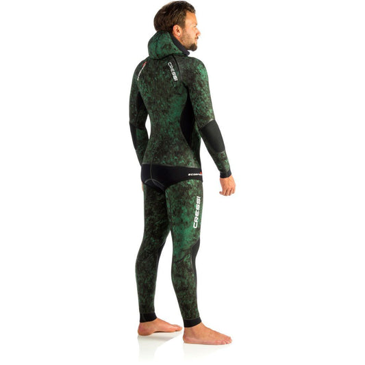 Cressi Scorfano Open Cell Camo Wetsuit 3.5mm 2PC - Men - Infinity DiveCressi Scorfano Open Cell Camo Wetsuit 3.5mm 2PC - MenCressi