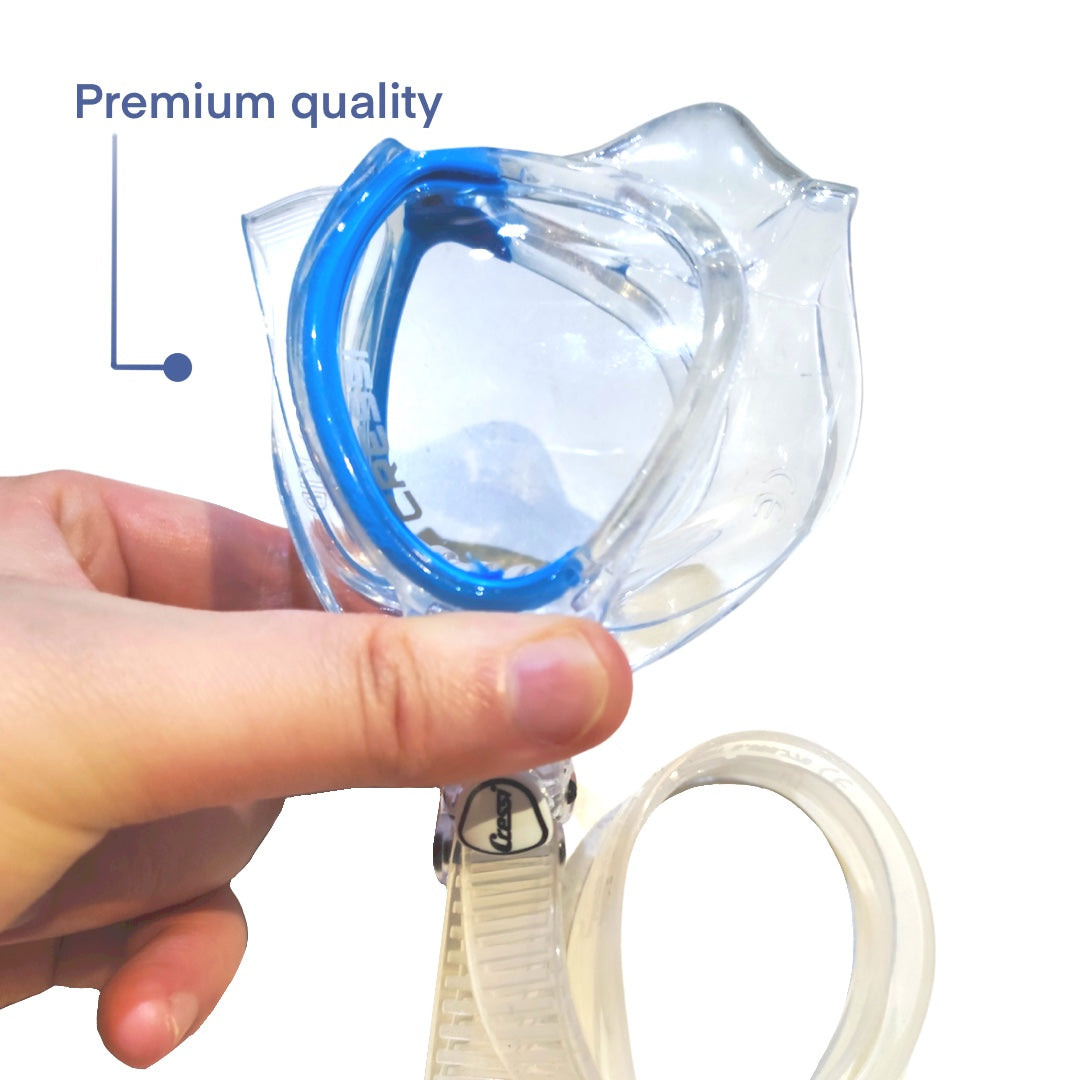 Cressi Moon Dive Mask + Top Snorkel Set for Children
