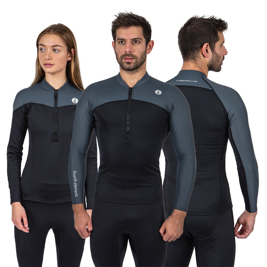 Fourth Element Thermocline 男式长袖上衣(前拉链)