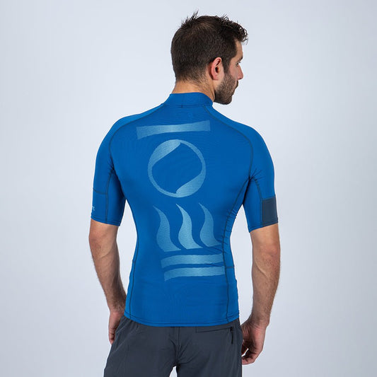 Fourth Element Ocean Positive Short Sleeves Hydro-T Scuba Blue - Men - Clearance - Infinity DiveFourth Element Ocean Positive Short Sleeves Hydro-T Scuba Blue - Men - ClearanceFourth Element