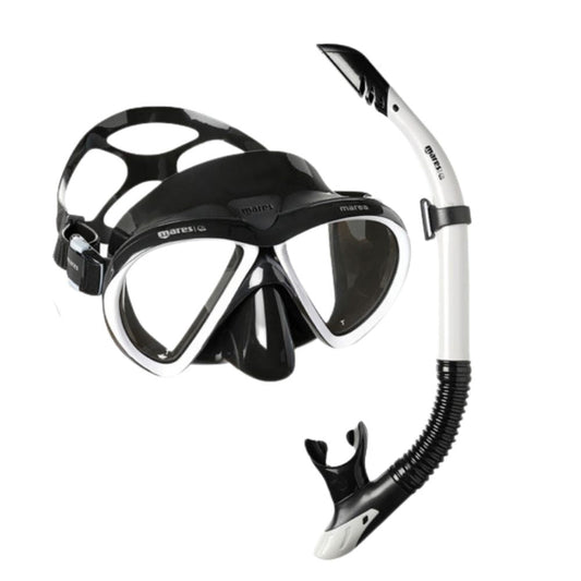 Mares X-one Bonito Mask Snorkel Fins Set White - Infinity DiveMares X-one Bonito Mask Snorkel Fins Set WhiteMares