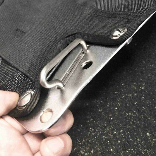 Mares XR Harness Glides SS316 Clip Pair - Infinity DiveMares XR Harness Glides SS316 Clip PairMares