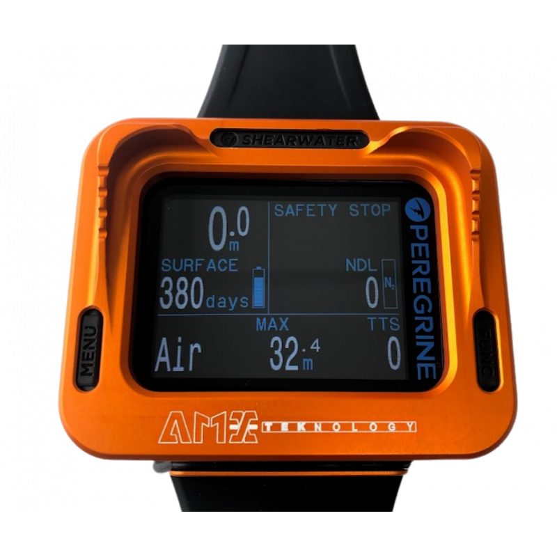 AMX Teknology Aluminium Protector for Shearwater Peregrine Dive Computer