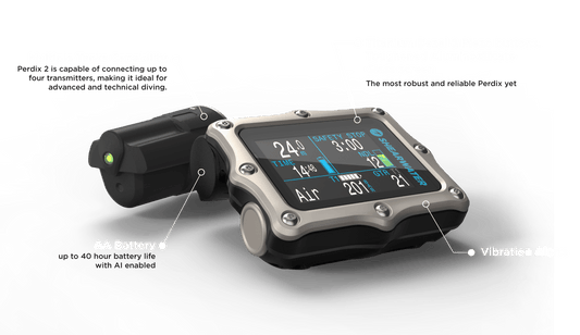 Shearwater Perdix 2 Ti Dive Computer - Infinity DiveShearwater Perdix 2 Ti Dive ComputerShearwater