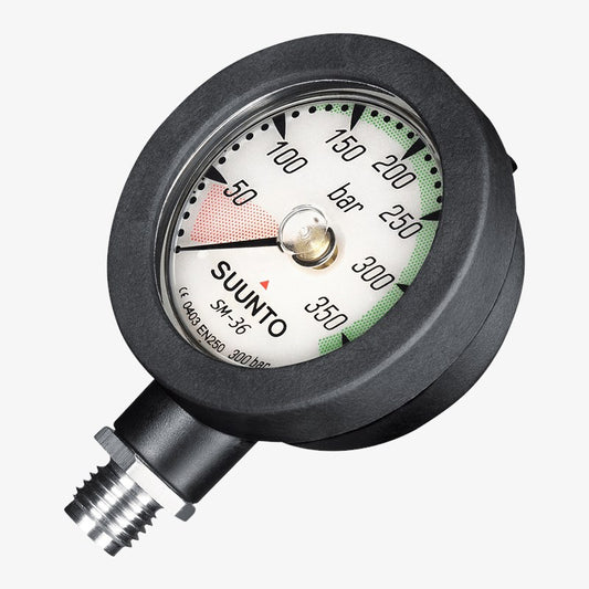 Suunto SM-36 / 300 SPG 配有可选软管和套管压力表