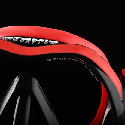 Atomic Aquatics Venom Frameless Dive Mask - Red