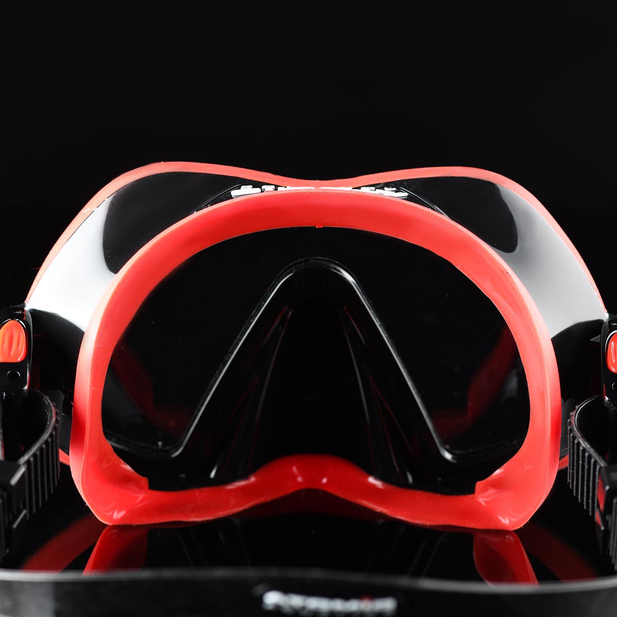 Atomic Aquatics Venom Frameless Dive Mask - Red