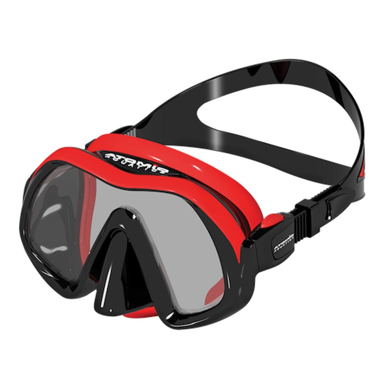 Atomic Aquatics Venom Frameless Dive Mask - Red