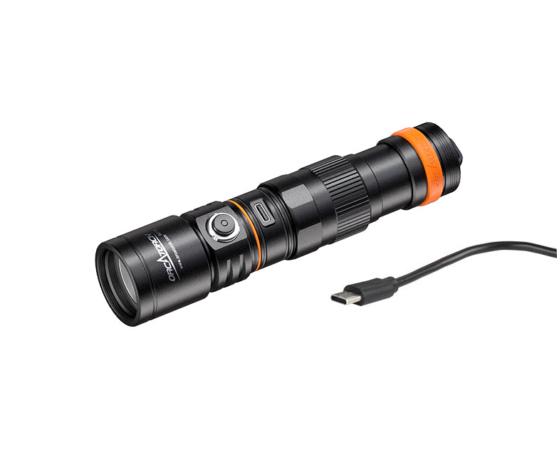 Orcatorch DC710 Underwater Dive Light/ Torch - 3000 Lumens