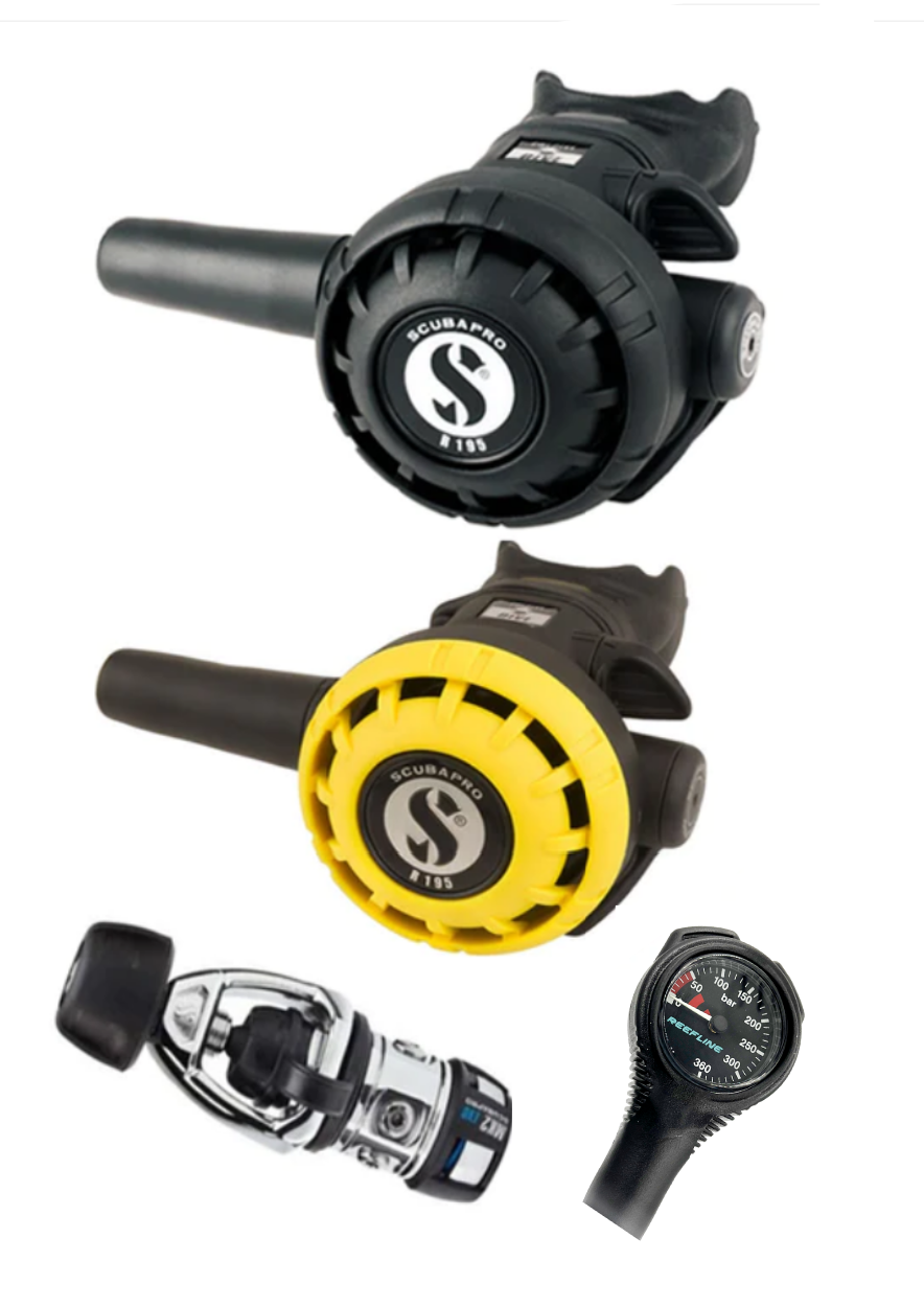 Scubapro Regulator Set MK2 Evo R195 R Series Octopus Free