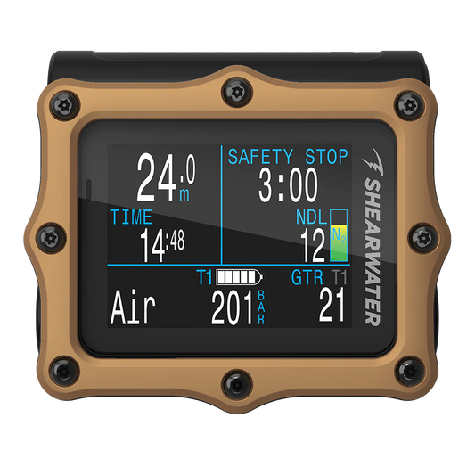 Shearwater Perdix 2 Ti Dive Computer with Optional Swift Transmitter