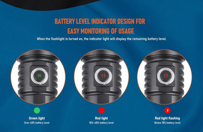 Orcatorch D710V Underwater Video Light / Dive Torch - 2000 Lumens