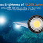 Orcatorch D950V 2.0 Underwater Dive Light/ Torch - 10500 Lumens