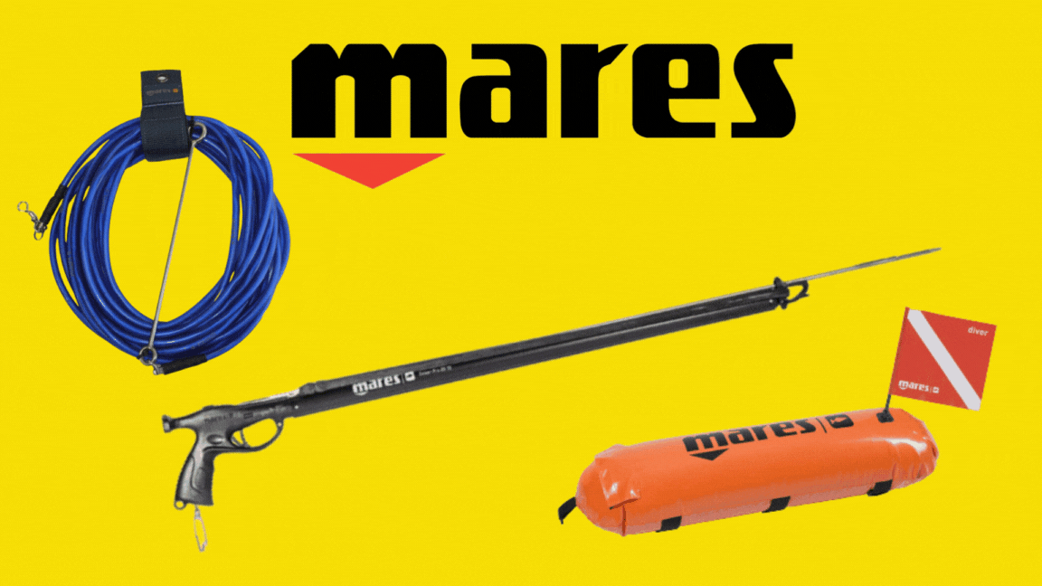 Mares Sniper Pro 和 Float 鱼叉捕鱼套装