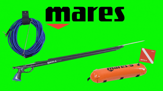 Mares Viper Pro 和 Float 魚叉捕魚套裝