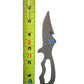 Halcyon Explorer Low-Profile Titanium Knife with Angled Sheath