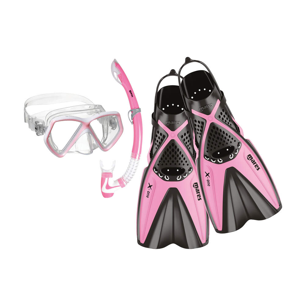 Mares X-One Pirate Mask, Snorkel & Fins Set for Kids
