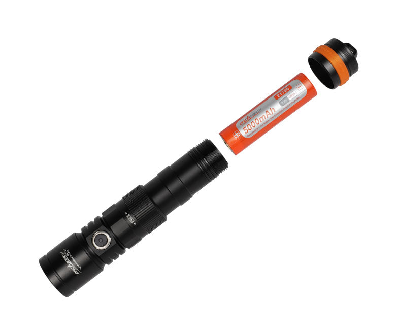 Orcatorch DC710 Underwater Dive Light/ Torch - 3000 Lumens