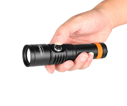 Orcatorch D710V Underwater Video Light / Dive Torch - 2000 Lumens