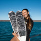 DiveR - Coral Black & White by Tiani Dun Free Diving Fin Blades