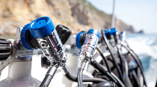 Halcyon H-50D Double Cylinders Regulator Set