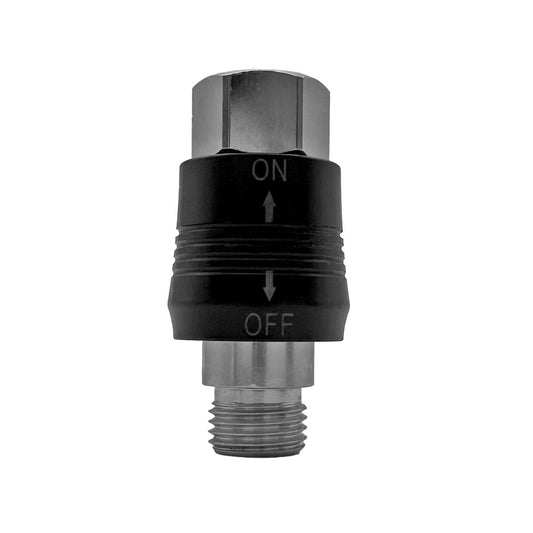 Cressi Inline Shut off Valve - 9/16"-18