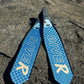 DiveR - HypeTex Blue Free Diving Fin Blades