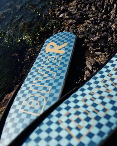 DiveR - HypeTex Blue Free Diving Fin Blades
