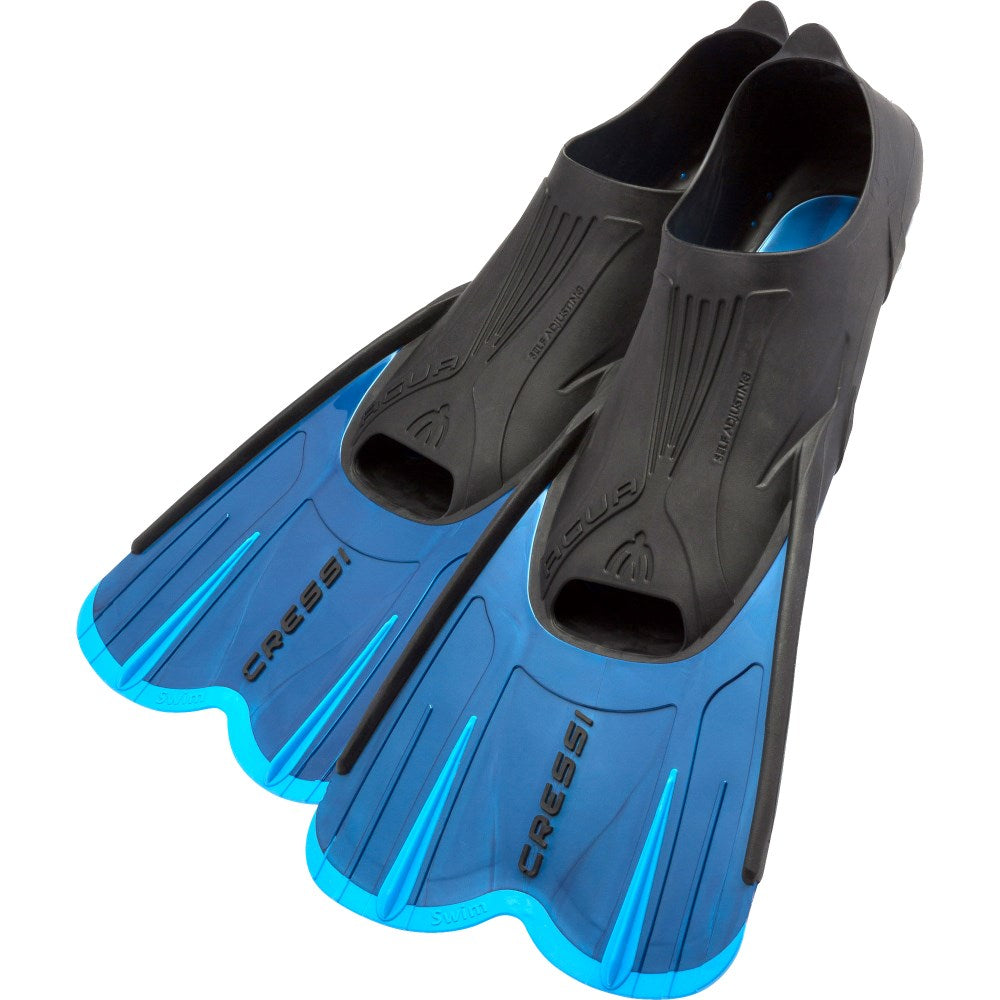 Cressi Agua Short Full Foot Swimming or Training Dive Fins